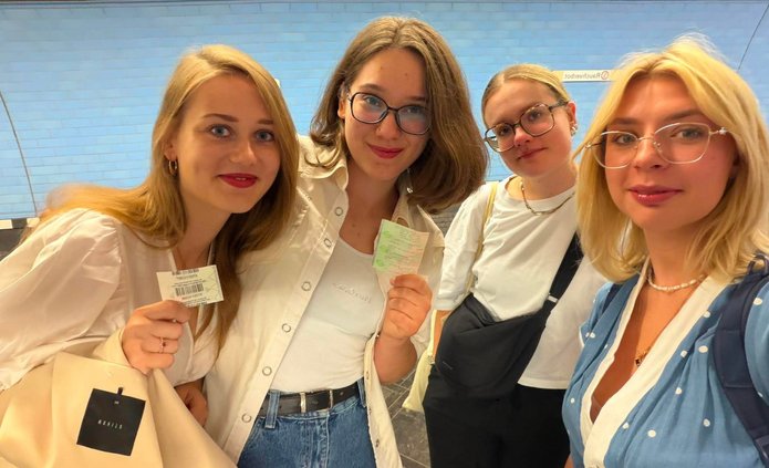Studentki filologii angielskiej w Bochum